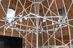 Sixth floor meeting room located in the cupola of the Grain Belt brew house