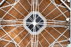 Roof of the cupola looking up form the sixth floor of the Grain Belt brew house