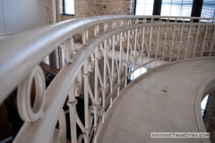 Original iron work in the Grain Belt brew house