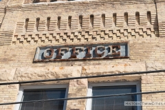 Sign on the Grain Belt Brewery Office in Northeast Minneapolis