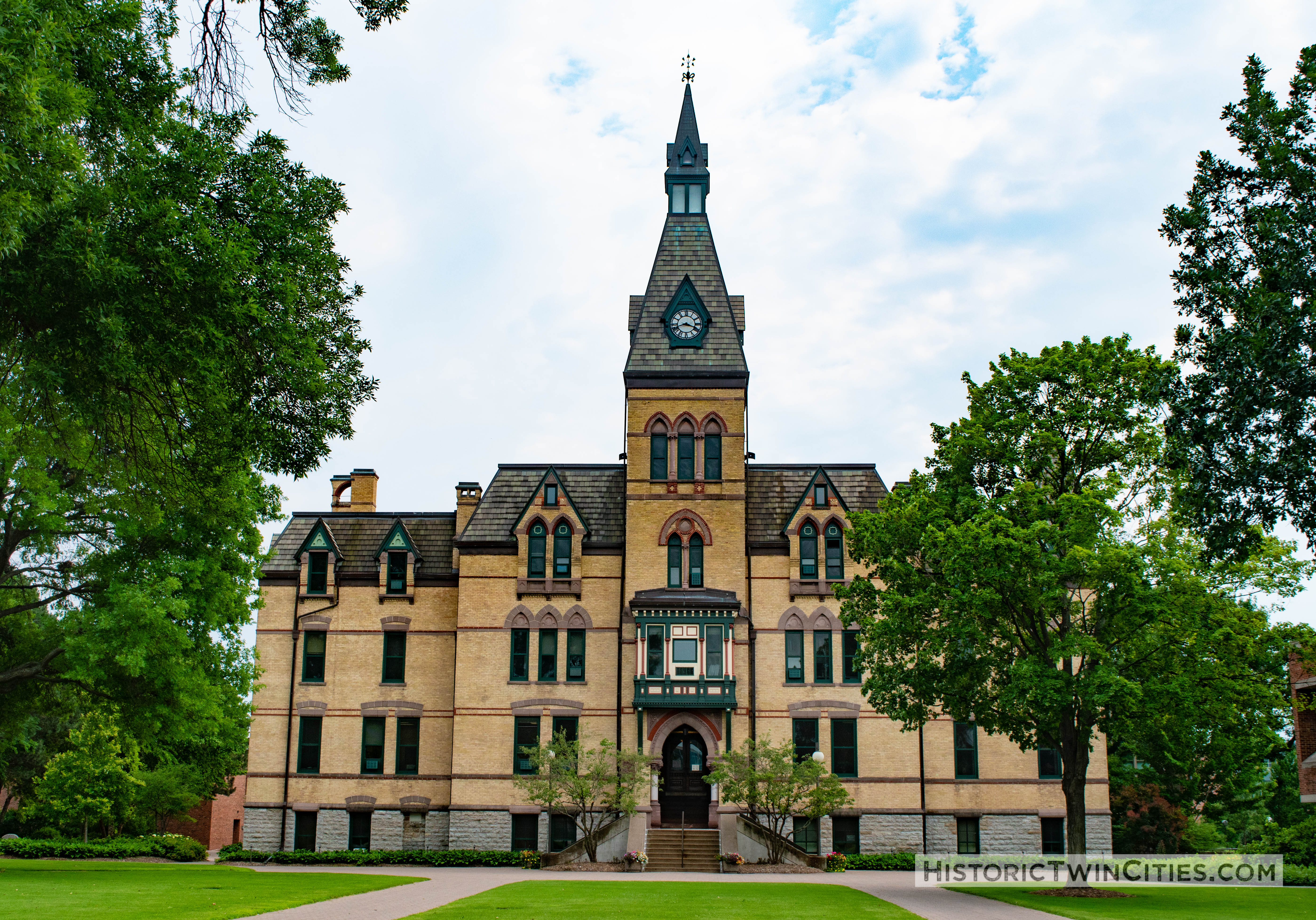 Old Main Hall At Hamline University Historic Twin Cities