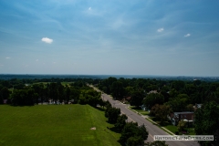 View facing south from the observation deck of the Highland Park Water Tower - St. Paul