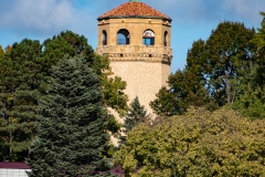 View of the Highland Park Water Tower from the 6th hole of Highland Park National Golf Course - St. Paul