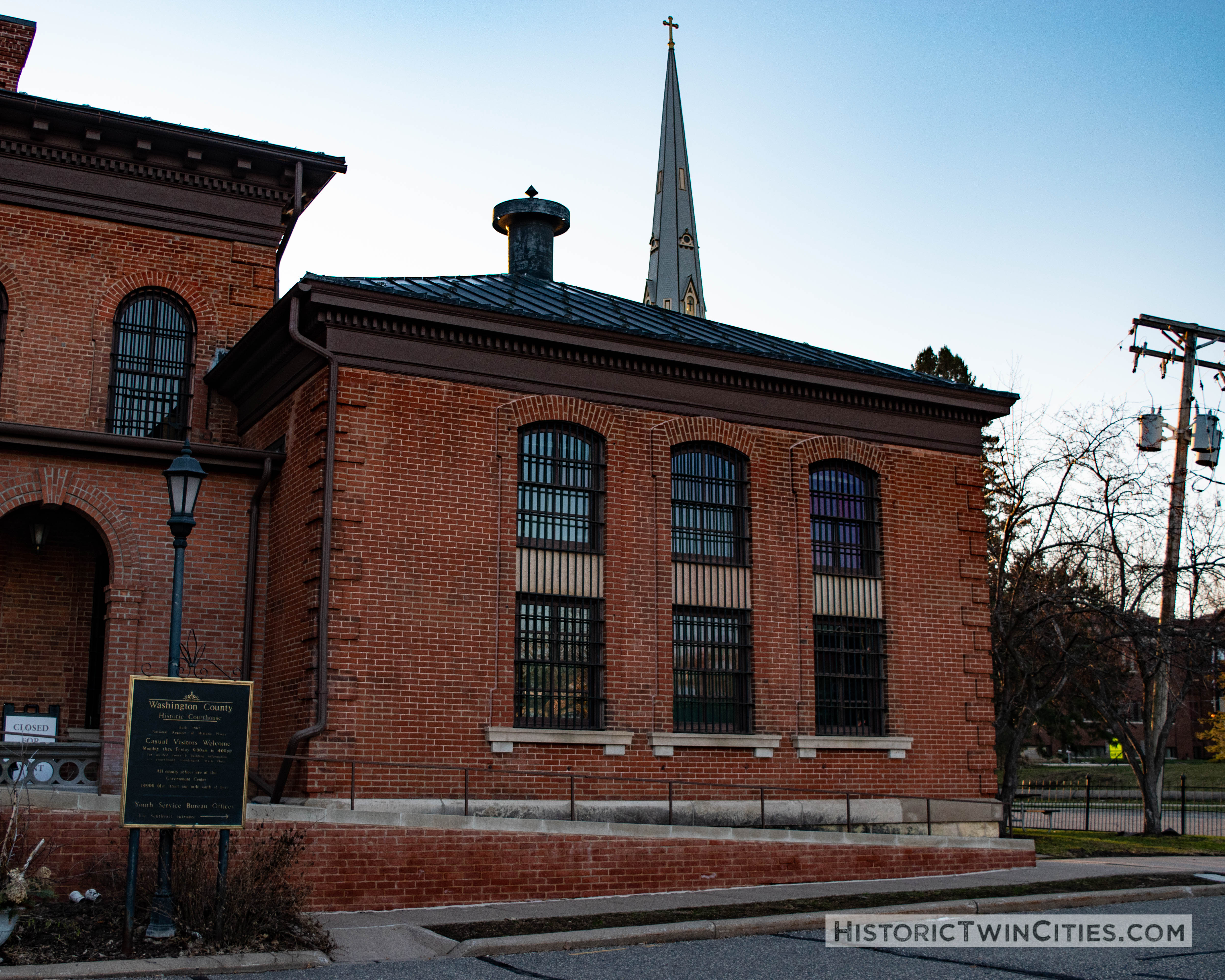 Jail addition of the Historic Washington County Courthouse - Stillwater, MN
