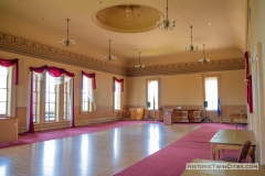 Second floor courtroom of the Historic Washington County Courthouse - Stillwater, MN