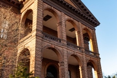 Portico of the Historic Washington County Courthouse - Stillwater, MN