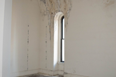 Empty room located below the north tower of the Landmark Center in St. Paul, MN