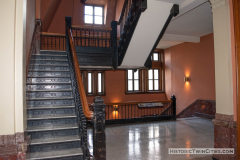 Stairwell in the Landmark Center in St. Paul, MN