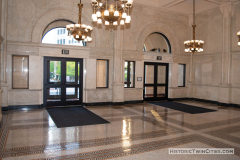 The Hamm Foyer at the main entrance of the Landmark Center in St. Paul, MN.