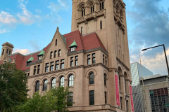 North tower of the Landmark Center in St. Paul, MN