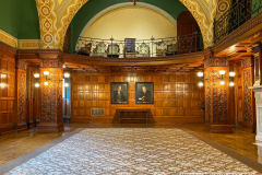The Chief Justice Room (Room 430), originally the Law Library, of the Landmark Center in St. Paul, MN