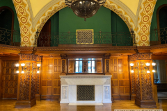 The Chief Justice Room (Room 430), originally the Law Library, of the Landmark Center in St. Paul, MN