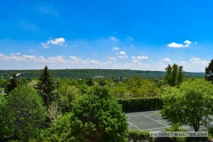 View from Summit Overlook Park facing south towards the Mississippi River