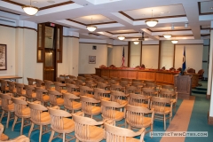 Current Hastings City Council chambers in the old Dakota County Courthouse