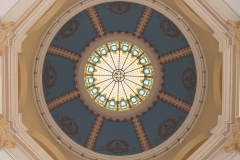 Dome of the rotunda in the old Dakota County Courthouse