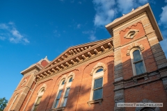 East side of the old Dakota County Courthouse