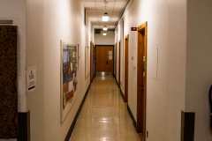 First floor hallway in Pillsbury Hall - University of Minnesota