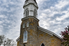 Front of the Historic Church of St. Peter in Mendota