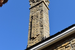 Chimney on the Historic Church of St. Peter in Mendota