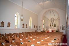 Interior of the Historic Church of St. Peter in Mendota