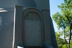 Entrance to the Witch's Hat Water Tower in Prospect Park, Minneapolis