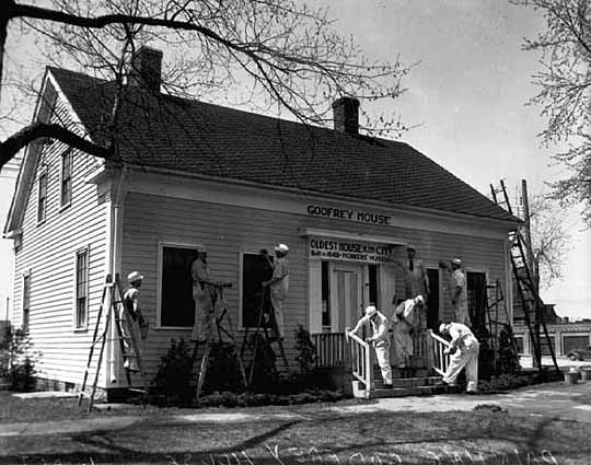Ard Godfrey House circa 1935 (MHS)
