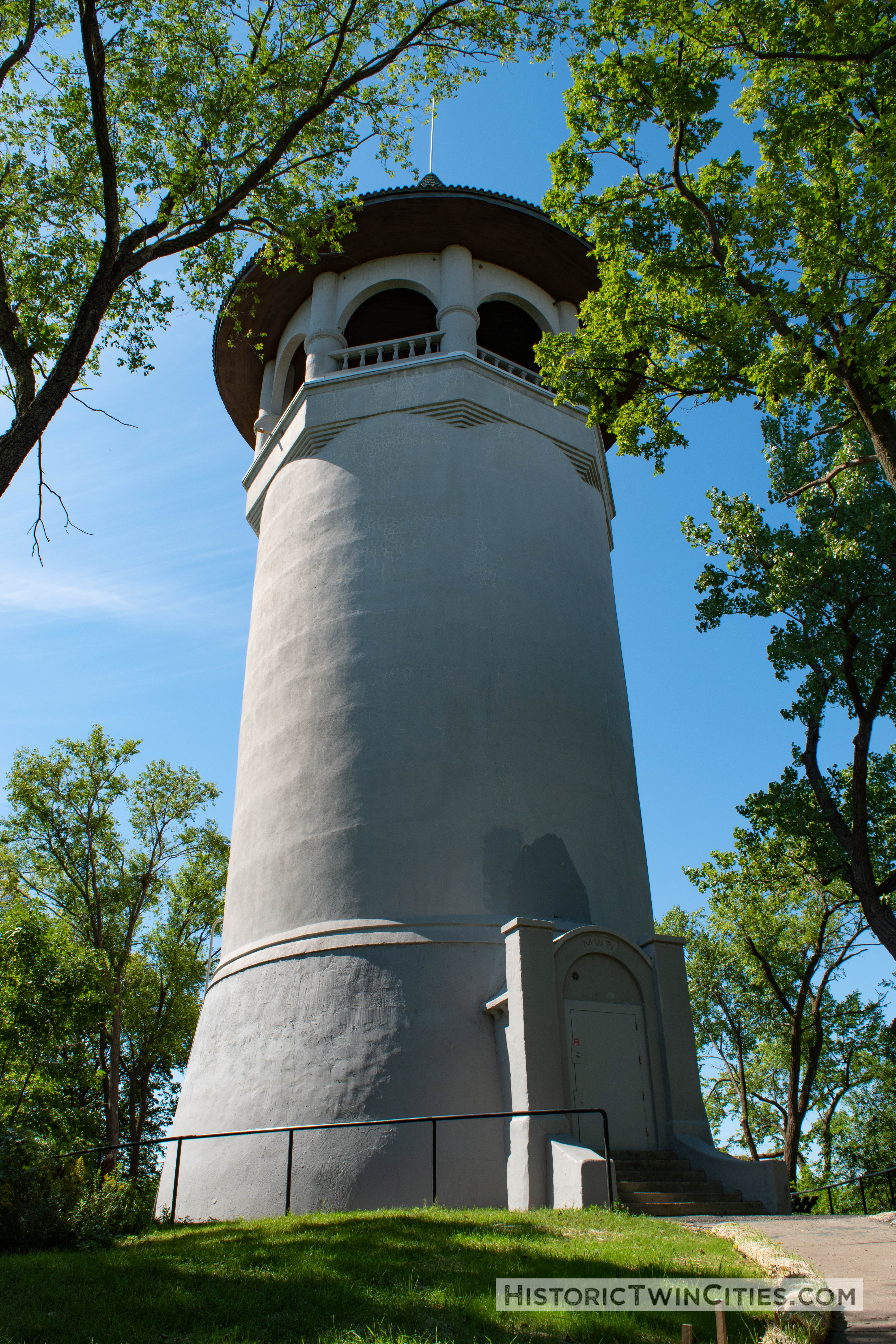 Witches Hat Water Tower in Prospect Park - Minneapolis