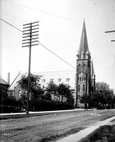 Holy Rosary Catholic Church circa 1905 (MHS)