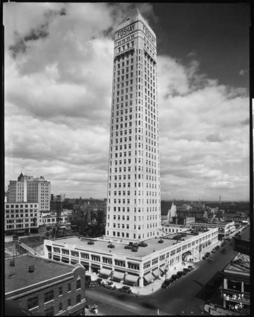 Foshay Tower - Minneapolis circa 1929 (MHS)
