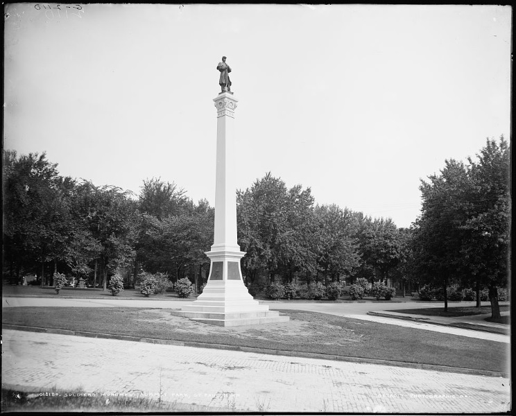 Soldiers and Sailors Memorial circa 1903 (Library of Congress)