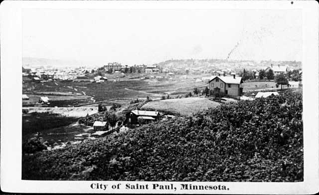 City of St. Paul circa 1866 (MHS)