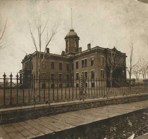 Minnesota's First State Capitol circa 1873 (MHS)