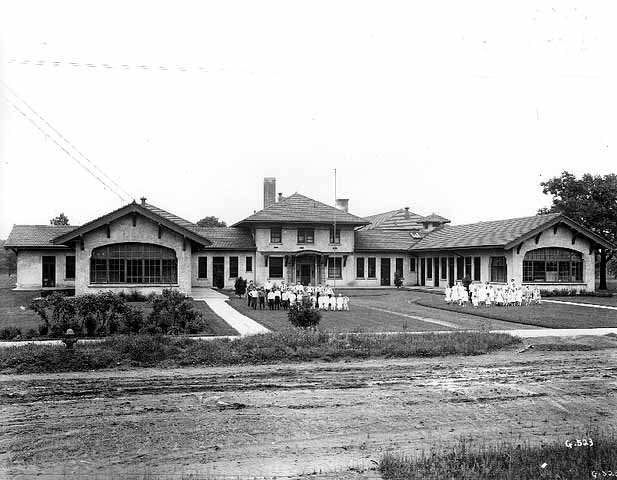 Gillette State Hospital in St. Paul circa 19320 (MHS)