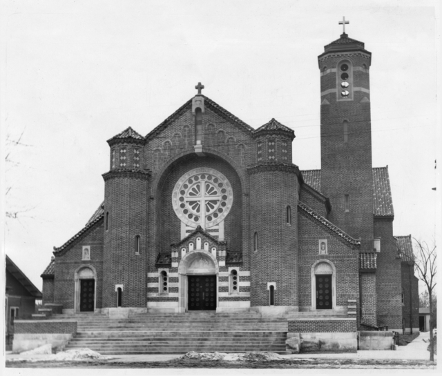 St. Andrews Catholic Church in St. Paul circa 1930 (MHS)