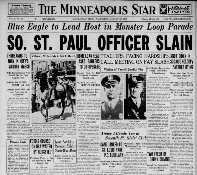 Minnesota historical news. No. 188. August 1937. Distributed to newspapers  by the Minnesota Historical society, St. Paul.