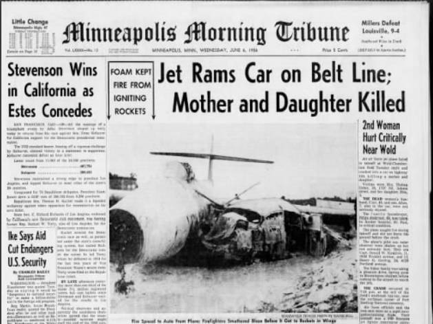 Minneapolis Tribune - June 6, 1956