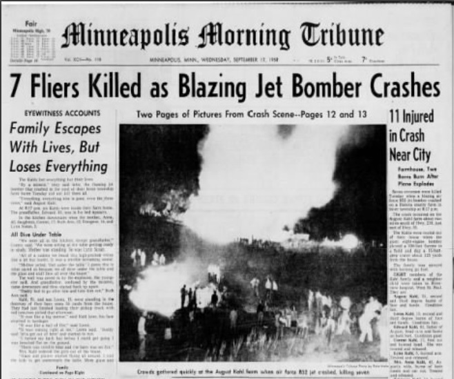Minneapolis Morning Tribune - September 17, 1958