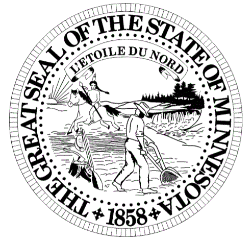 The Great Seal of the State of Minnesota circa 1983