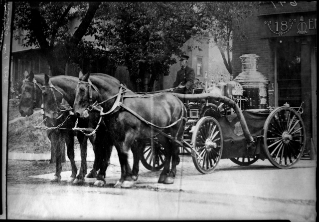 St. Paul Fire Department Horse drawn steam engines
