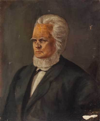 Oil painting of James Thompson circa 1830 (MHS)