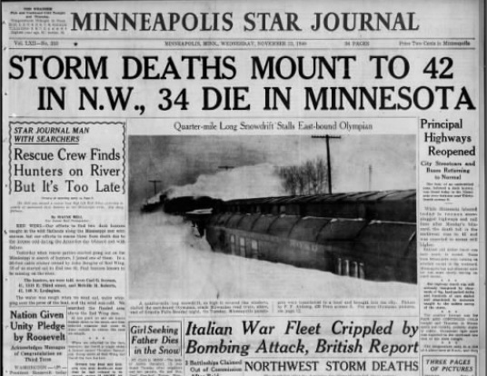 Minneapolis Star - November 13, 1940