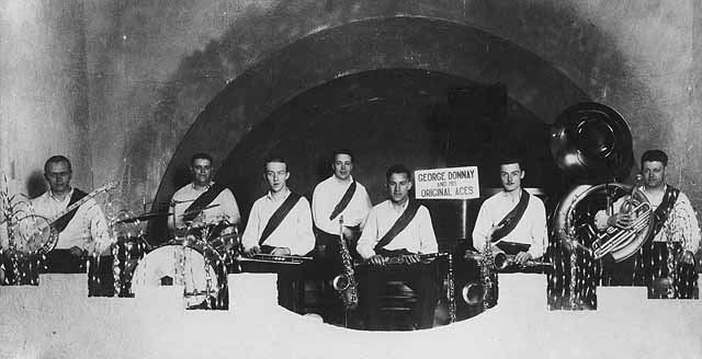 George Donnay and His Original Aces, Castle Royal Night Club circa 1935 (MHS)